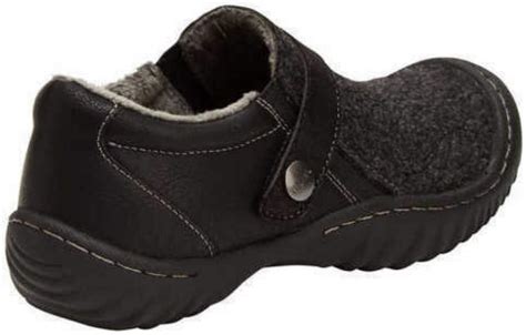 Jsport slip on shoes - Find many great new & used options and get the best deals for NEW Women's Jsport Willa Slip On Traction Faux Fur Lined Shoes Black - Pick Size at the best online prices at eBay! Free shipping for many products!